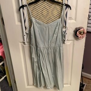 Women’s Old Navy spaghetti strap denim dress